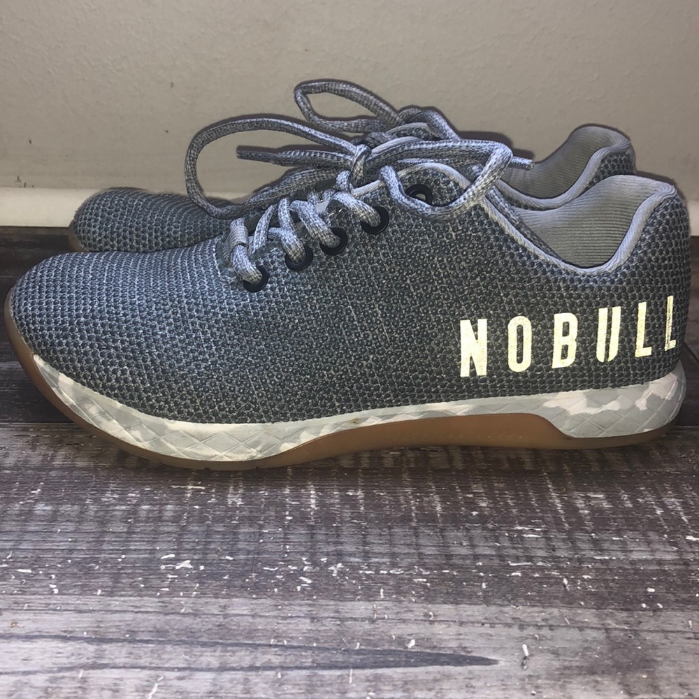 NoBull Gray Trainers Shoes Ladies 7